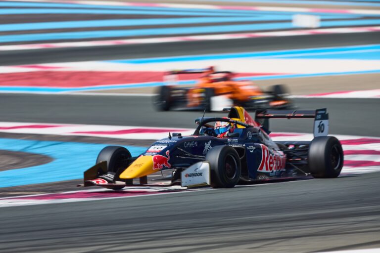 1st May 2026. EuroCup3 - Enzo Tarnvanichkul driving for the RedBull Junior Team as navigates a high-speed chicane. Credit: Craig Allan-McWilliams